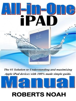 cover image of All in One iPad Manual
